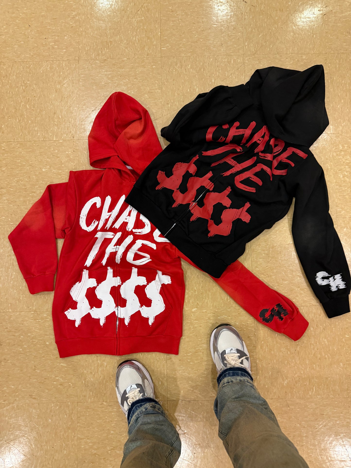 CHASE THE $$$$ ZIP UP